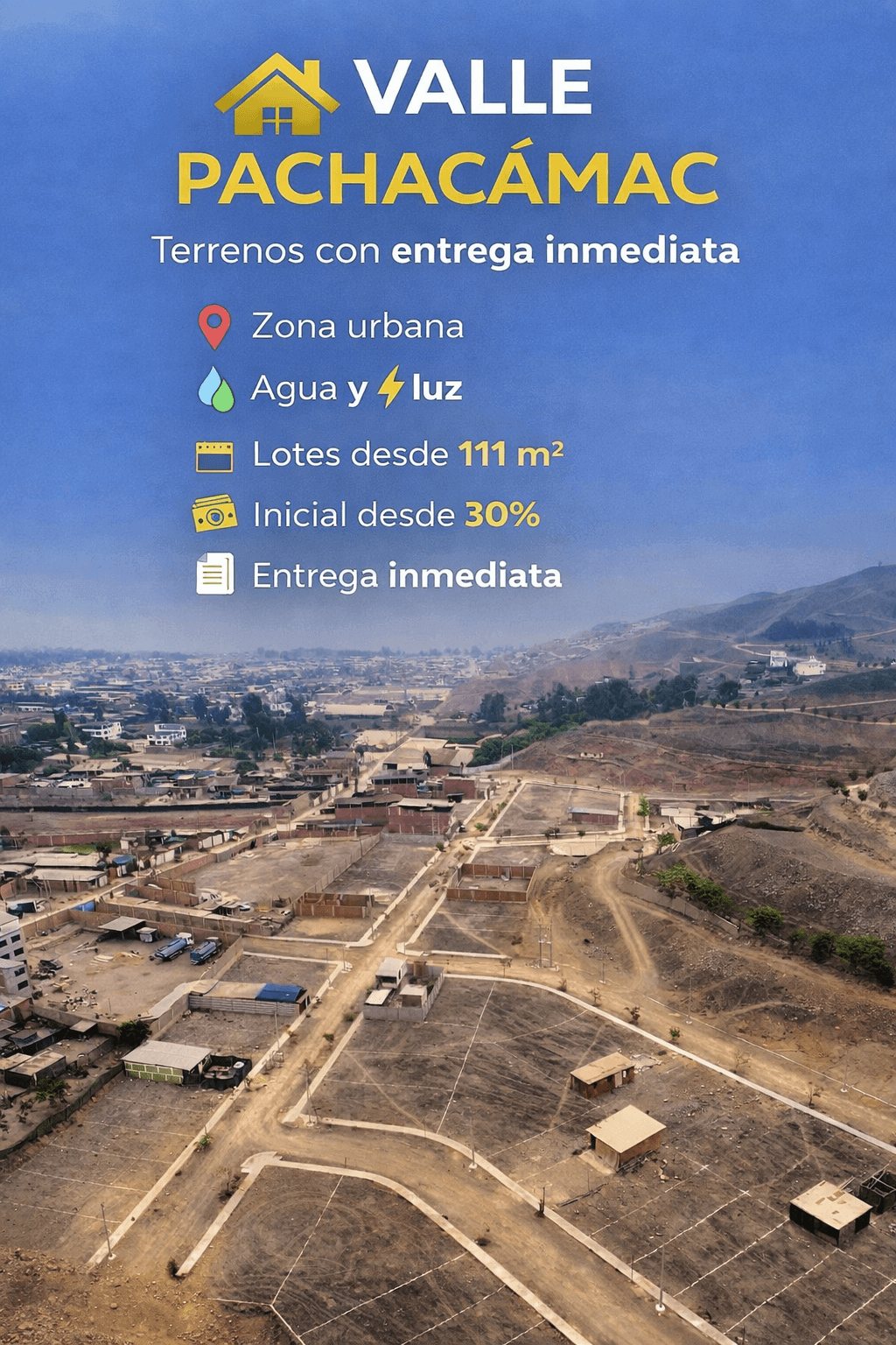 Plano departamento Proyecto VALLE PACHACAMAC