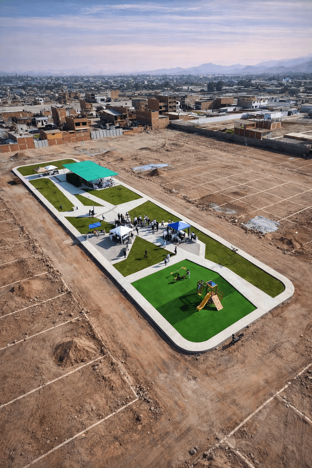 Plano departamento LOTES EN PROYECTOS INMOBILIARIOS PACHACÁMAC