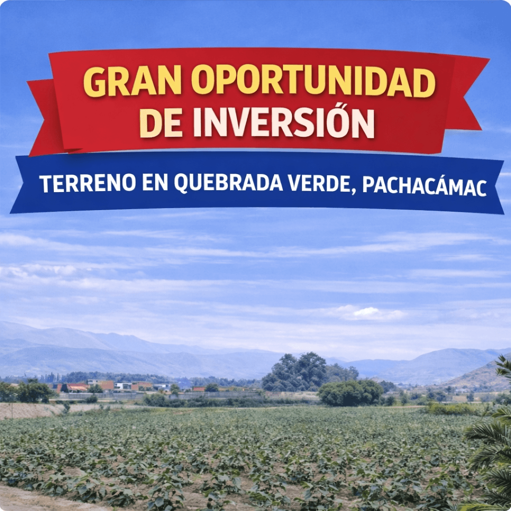 TERRENO RÚSTICO - QUEBRADA VERDE